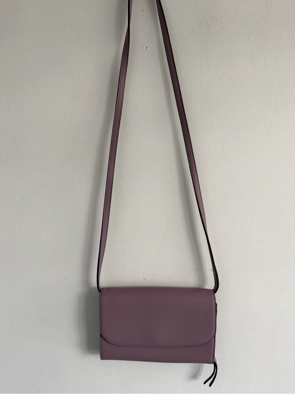 Vera Wang Mauve Crossbody Bag